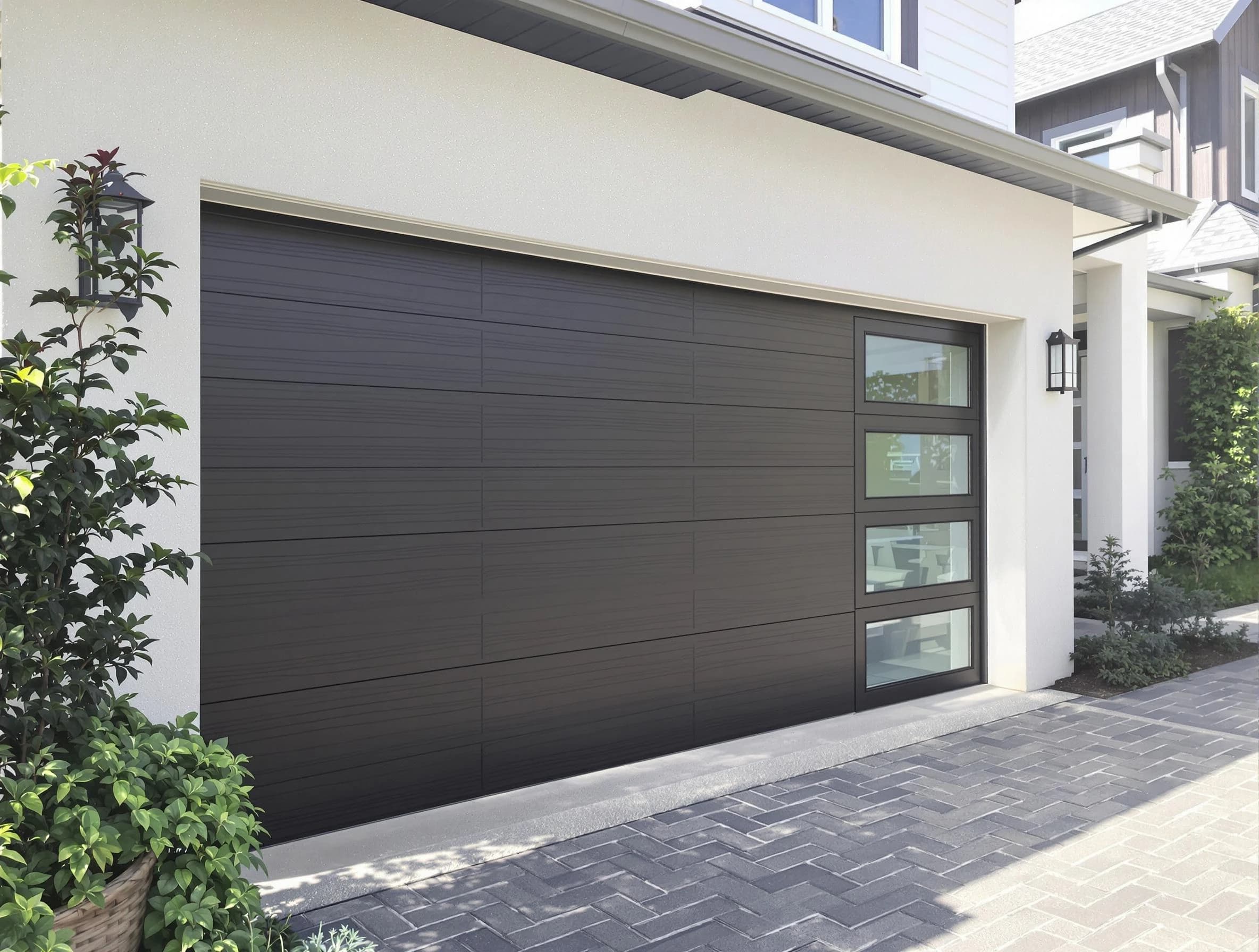 Custom garage door installation by Nichols Hills Garage Door Repair in Nichols Hills