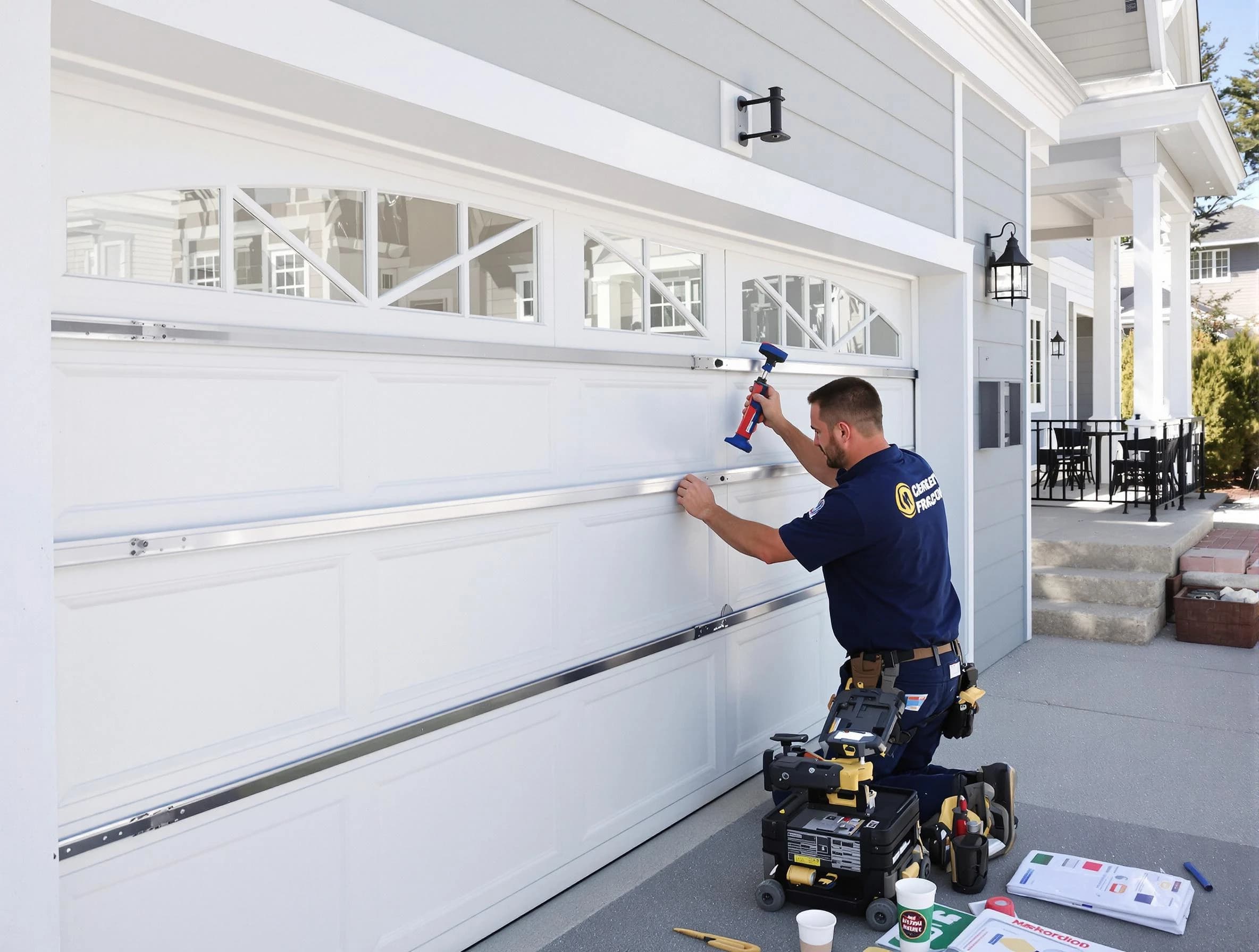 Professional garage door installation by Nichols Hills Garage Door Repair in Nichols Hills