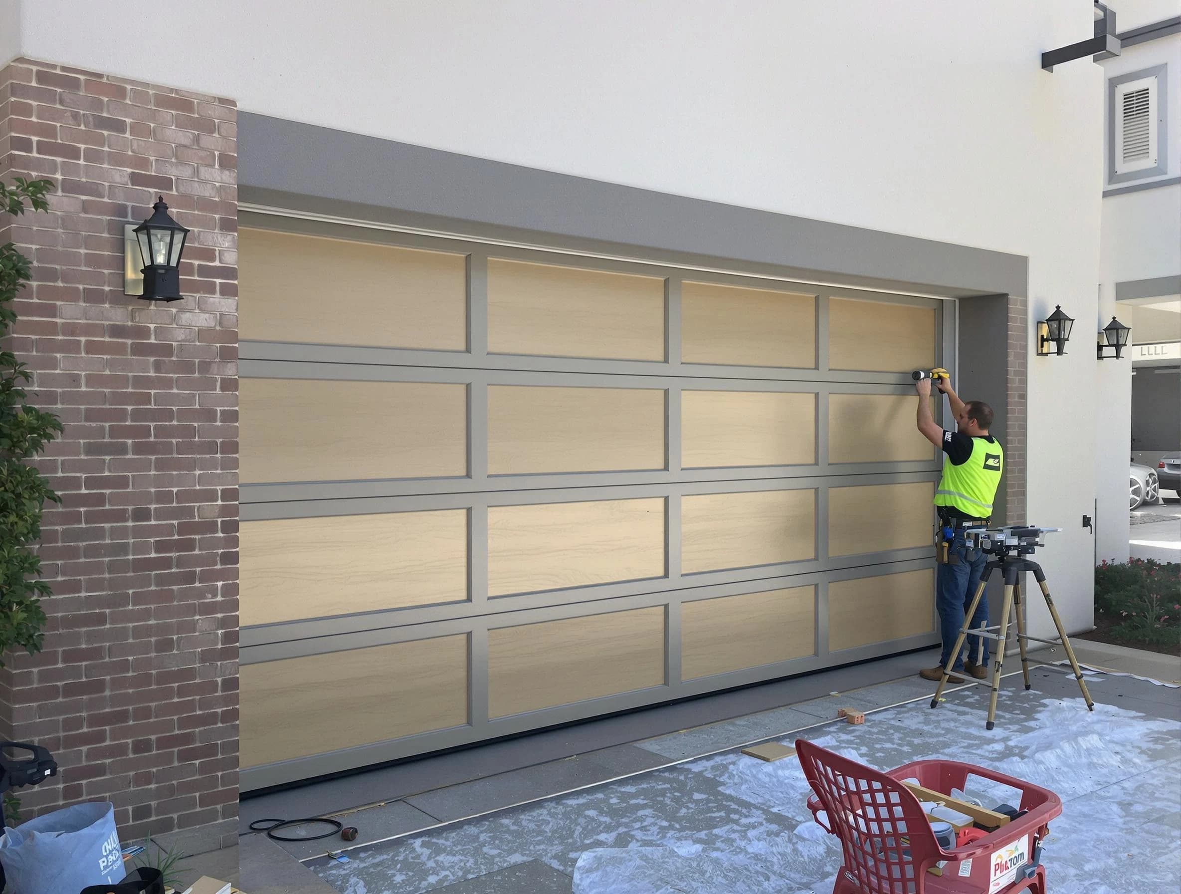 Garage door replacement service by Nichols Hills Garage Door Repair in Nichols Hills