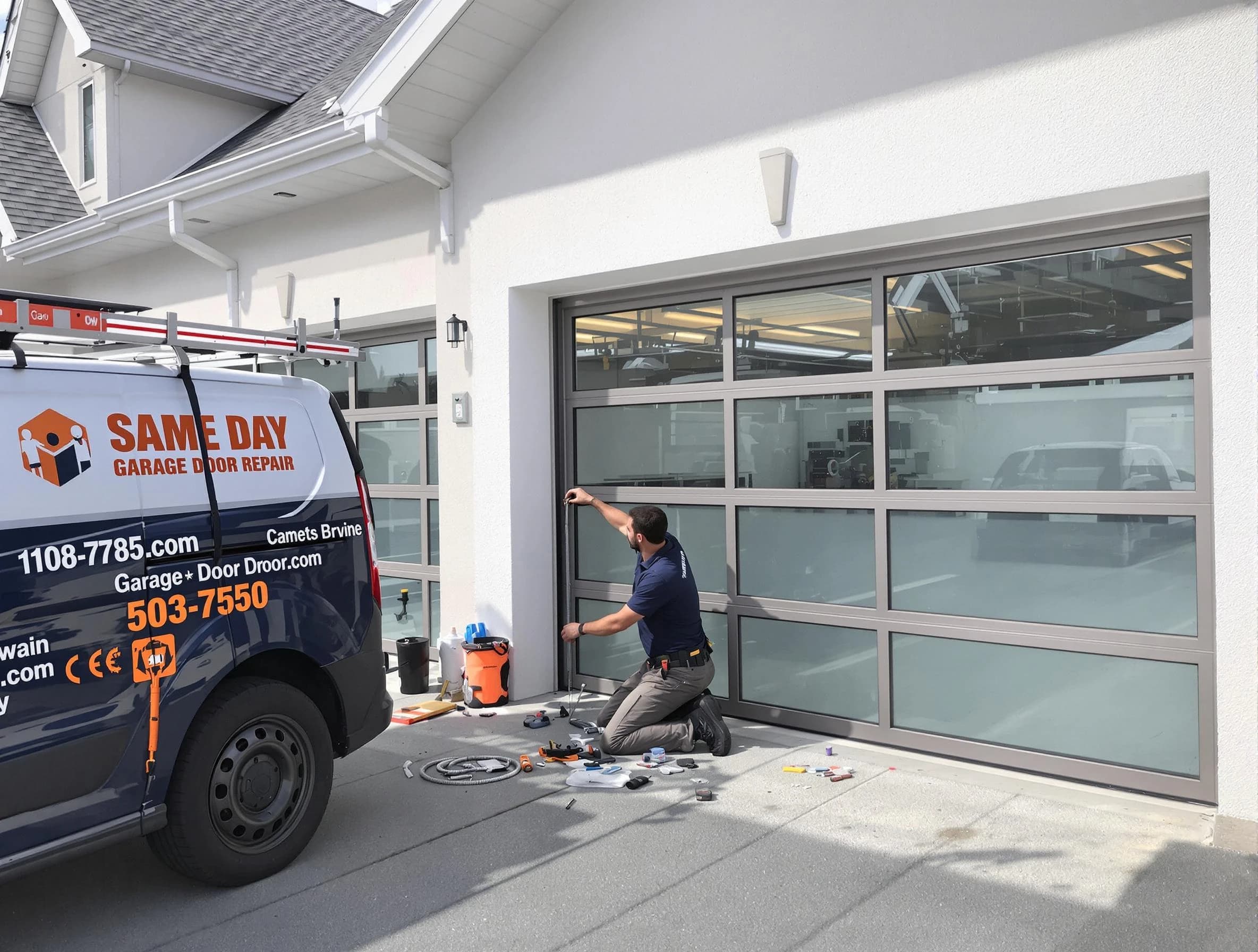 Same-day garage door repair service by Nichols Hills Garage Door Repair in Nichols Hills