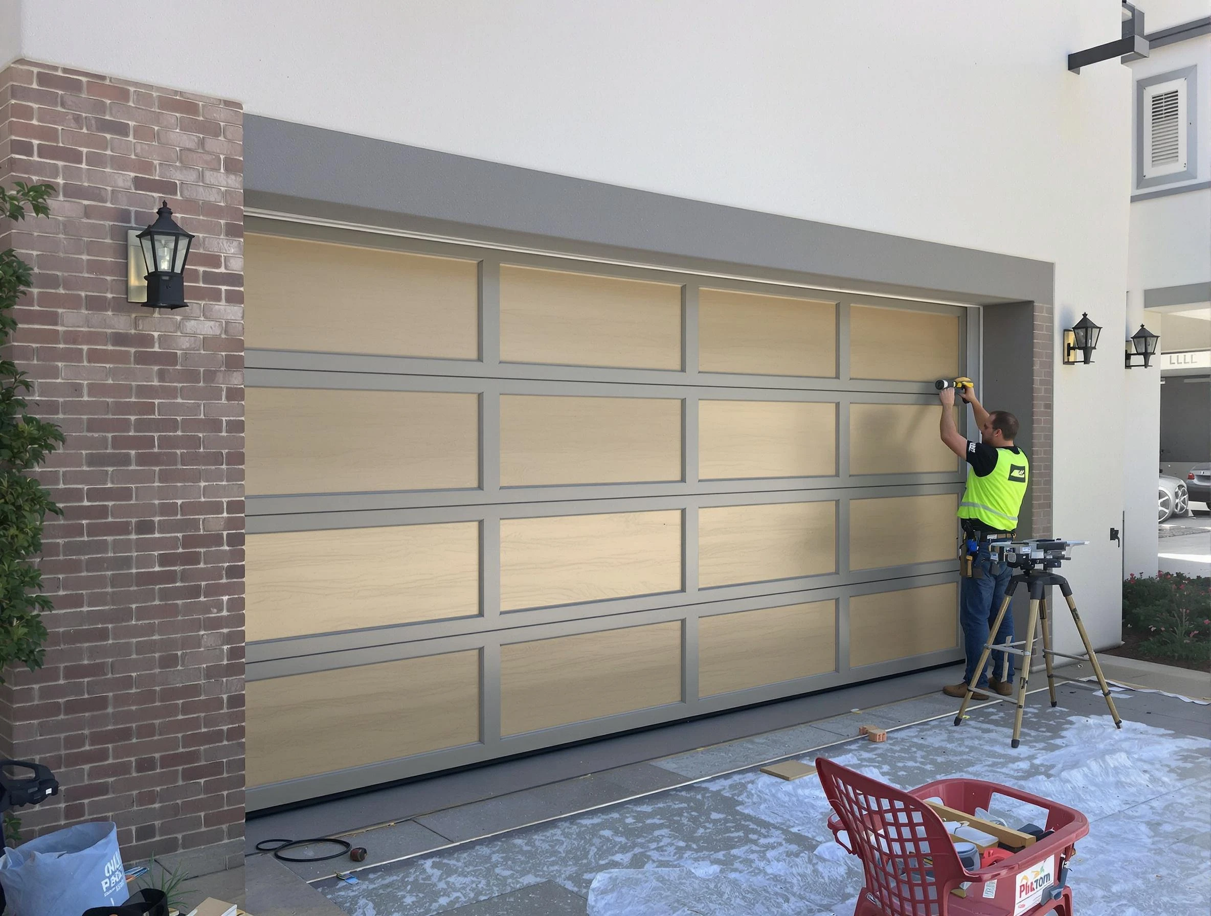Garage door replacement service by Nichols Hills Garage Door Repair in Nichols Hills