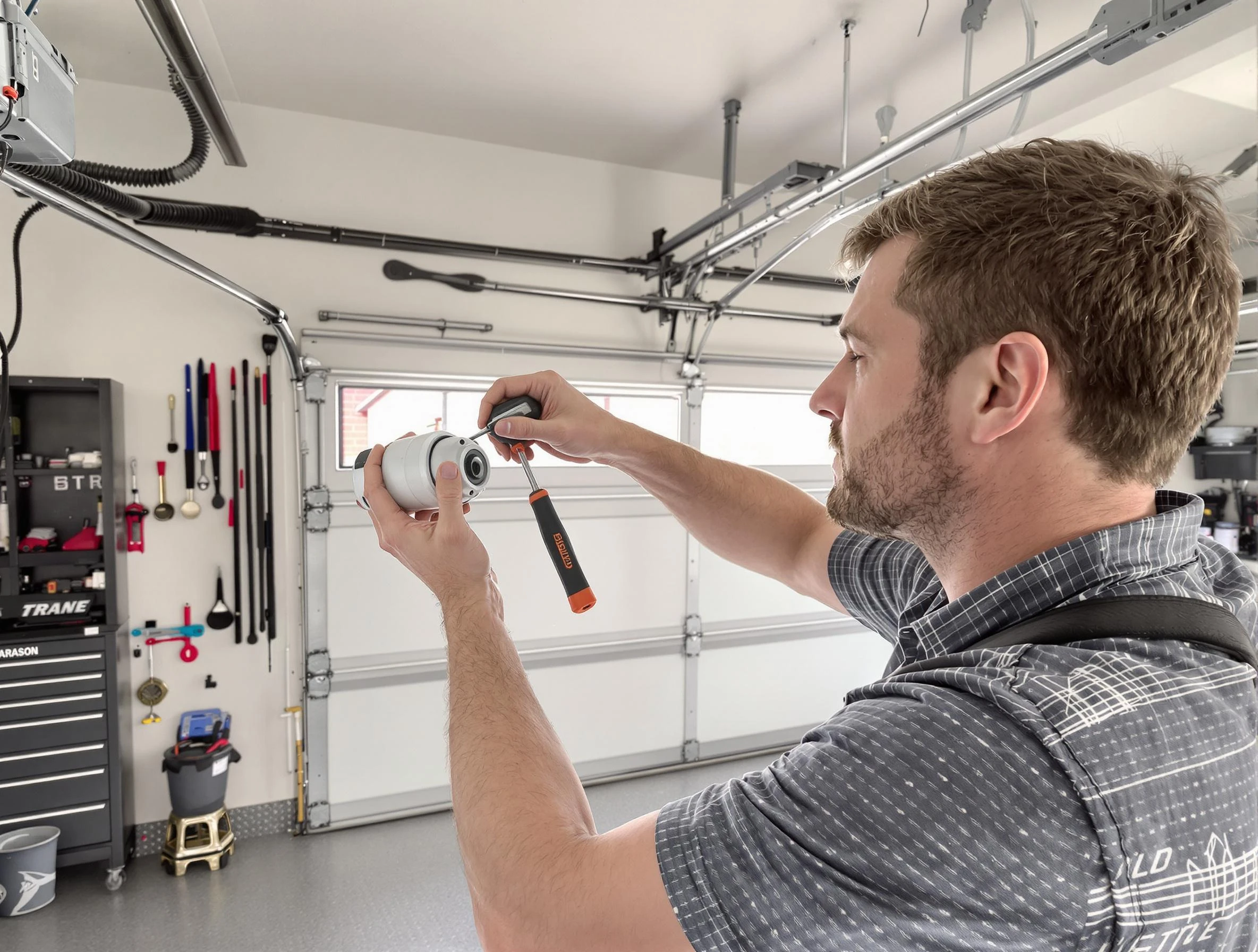 Garage door opener repair service by Nichols Hills Garage Door Repair in Nichols Hills