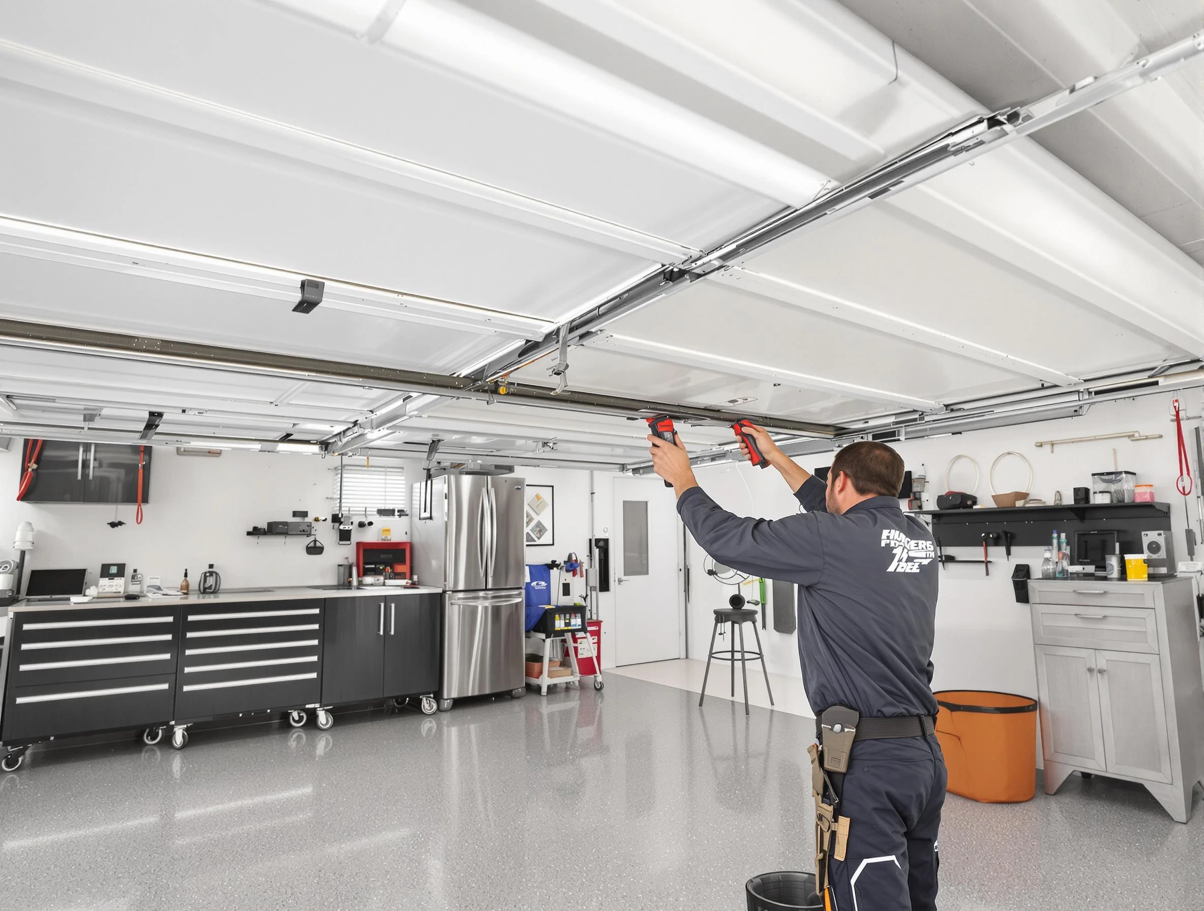 Overhead garage door repair service by Nichols Hills Garage Door Repair in Nichols Hills